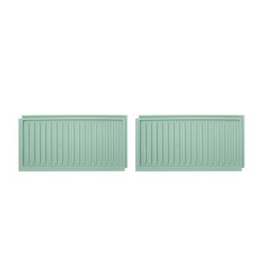 SDFG 2 Piece Nối nối Thảm Sấy Bàn Làm Việc Silicone Chống trơn trượt Tấm cách nhiệt Thực tế Chịu nhiệt Tấm lót thoát nước cho bát đĩa Nhà bếp