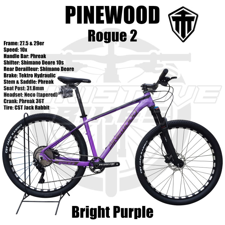 PINEWOOD ROGUE 2 MOUNTAIN BIKE MTB 1X10 SHIMANO DEORE Lazada PH