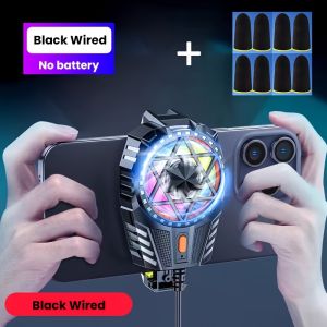 Máy làm mát điện thoại di động không dây có thể sạc lại với đèn màu lạnh giúp giảm độ trễ và nâng cao trải nghiệm chơi game