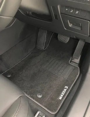 Mazda3 Floor Mats Black (from 2019)