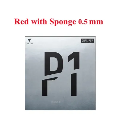 【Deal】 Victas P1 Pimples Long Pips Long Table Tennis Rubber Ping Pong Sponge P-1r Curl P1v 22001