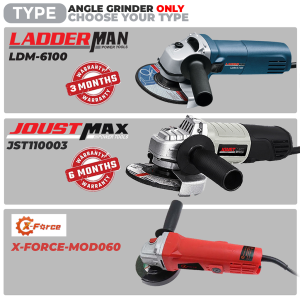 Package LADDERMAN WS 6-100 670W Angle Grinder Power Tools Grinding Machine for Woodworking GWS 060