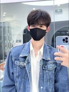 100% Human Hair Black Full Wigs Mens Short Wig Fashion and Modern Style Real Human Hair Wig Natural Looking Handsome Wigs