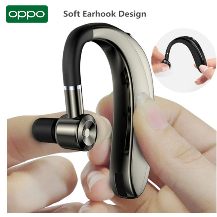 【Original】OPPO S109 Bluetooth Headset Wireless Earphone Handsfree  Business Driver Ear Hanging Sports Lazada PH