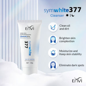 ENVI SymWhite 377 Facial Cleanser 100g Soften Skin + Gentle Moisturizing with Niacinamide & Ceramide