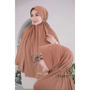 Hijab Husna Pet Ropel Tali Kepang Jumbo XL