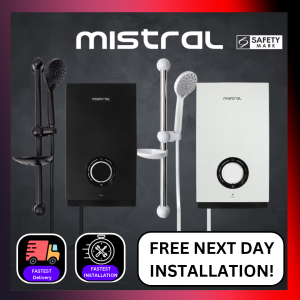 🛠️ FREE NEXT DAY INSTALL 🛠️Mistral Instant Shower Heater MSH101P