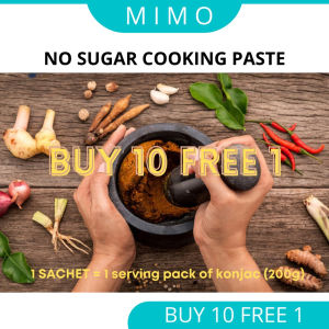 MIMO Cooking Paste - Konjac Rice & Noodle Mee Siam Curry Laksa