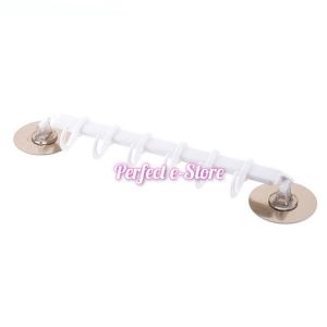 🔥ReadyStockIn🇲🇾 | Multifunctional 6 Hooks Storage Organizer Hanger Rack Wall Mounted Bathroom Kitchen Wall Hanger 挂架挂钩壁挂