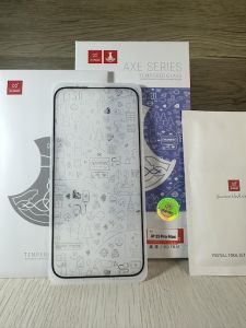 XUNDD Axe Series Full Tempered Glass Premium Screen Protector IPHONE 15 PRO MAX 15 PLUS 15 PRO