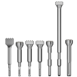 Steel Chisel Head Multifunction Hammer Bit for Electric Demolition Hammers Suitable for Professional & Home Use