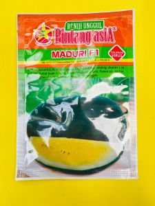 Benih Semangka Inul Kuning MADURI F1 kemasan 20gram dari BINTANG ASIA.