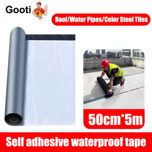 Color Steel Tile Waterproof Tape Sticker Self-adhesive Membrane Roof High Viscosity Leak Repair Strong Butyl Heat Insulation Repair Sticker