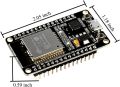 ESP-WROOM-32 ESP32 ESP-32S Development Board 2.4GHz Dual-Mode WiFi + Bluetooth Dual Cores Microcontroller Processor Integrated with Antenna RF AMP Filter AP STA Compatible with Arduino IDE (3PCS). 