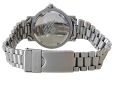 นาฬิกาข้อมือ SWISS Army S.A.W. Co Superlite Quartz รุ่น DC8054/1 หน้าปัดสีดำ ตัวเรือน สาย Stainless steel มีวันที่ SWISS MADE 1985. 