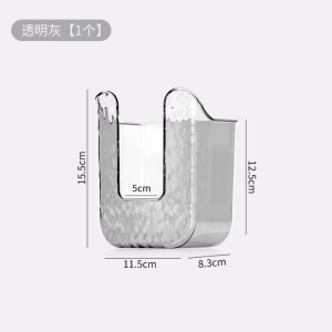 (COD) Wall-Mounted Wet Wipe Holder No-Drill Face Towel Storage Box Toilet Bathroom Kitchen Tissue Box (Malaysia In Stock)