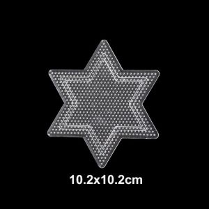 【IN STOCK】 High Quality 2.6mm Bean Board Hama Beads Tool Handmade Crafts Decor Perler Beads Template DIY Make Puzzle DIY Pegboard Handmade Craft