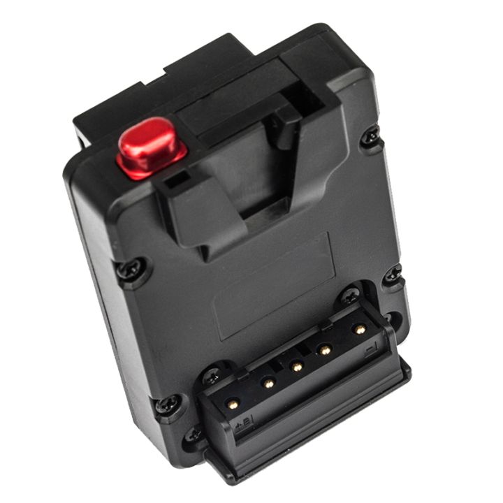 Piastra Adattatore Da V-Mount A NP-F – Con Porta D-Tap, Uscita 7.4V/3A, Per Monitor E Luci LED, In ABS E Metallo