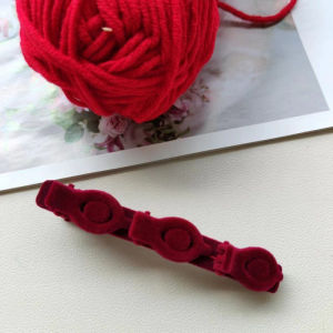 Hair Clips And Accessories 1pcs Flocking Braided Hair Clip Side Bangs Clip Duckbill Hairpin Girls Bangs Clip Hair Accessories
