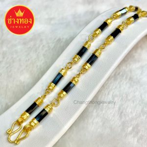 ทองเหมือนแท้❗สร้อยคอนิล สร้อยคอโกเมน ใส่แทนทองจริงได้เลย ไม่ลอกไม่ดำ ทองไมครอน ทองปลอม ช่างทองจิวเวลรี่