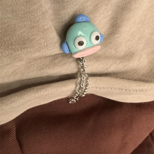 Ghim Cài Quần Áo Phụ Kiện Kẹp Gấu Quần Áo Loopy Cá Hề Kuromi Từ Tính Chất Liệu Hợp Kim Sáng Bóng MEHOM- PK02