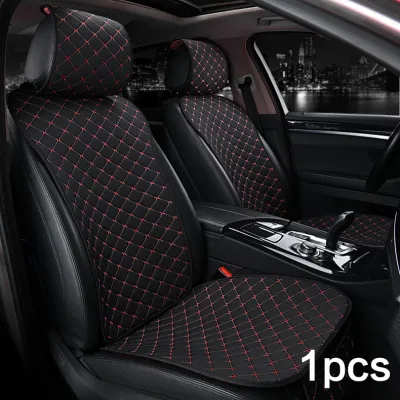 AUTOP Car Seat Cover Seat Cushion Front Back 3 IN 1 Soft Comfortable Flax Universal Washable 3PCS Non-Slip Breathable Car Seat Protector Car Front Back Seat Covers