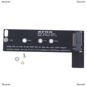 [COD] Bsuimki PCI-Ex4 M.2 NGFF NVMe AHCI SSD Converter Card Adapter สำหรับ2014 Mini A1347