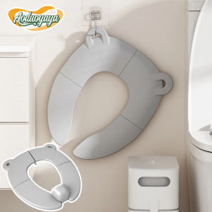 Aoduoyaya Portable Toddler Travel Potty Seat - Folding Baby Toilet Training Seat with Urine Assistant Cushion for Kids On-the-go