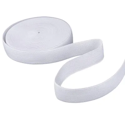 BTS🥇White Garter Elastic 9 Yard 1 inch(2.5cm) Wide Stretchable Durable Quality