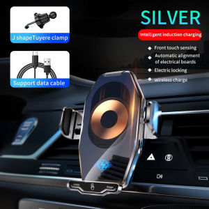 Automatic Alignment 30W Wireless Car Charger Air Vent Mount Phone Holder For iPhone 14 13 12 Samsung Xiaomi Fast Charging Stand