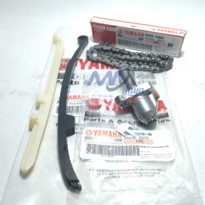 Paket Rantai Keteng Tonjokan Setelan Karet Lidah Tensioner Jupiter Mx Old Lama Vixion Yamaha 1S7 Set