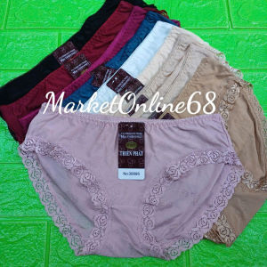 5 Quần Lót Nữ 30095 Su Gấm Viền Ren 45kg Đến 55Kg Mềm Mát Quyến Rũ Co Giãn Thoáng Khí MarketOnlie68