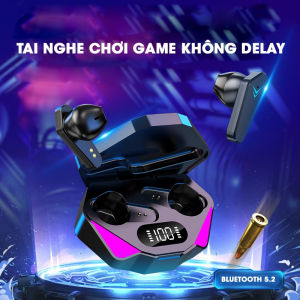 Tai Nghe Chơi Game X15 Tai Nghe Bluetooth không dây 5.0 ANC  Chế Độ Chơi Game Tai Nghe Game Thủ Cho Điện Thoại Di Động