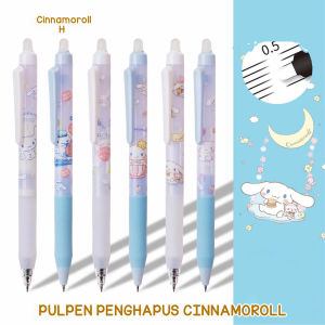 PULPEN PENGHAPUS CINNAMOROLL 1218 1850 TINTA BIRU 0.5MM | PEN TINTA BIRU | PEN PENGHAPUS | PEN CINNAMOROLL | CINAMORROL | CINAMOROL | ALAT TULIS SEKOLAH | TTD |