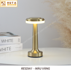 Đèn để bàn ăn gia đình HUTA Light For Life RESDIA1 cảm ứng tích điện điều chỉnh độ sáng bảo hành 18 tháng