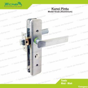 Kunci Pintu Kamar Mandi Knobset Aluminium MKP0665