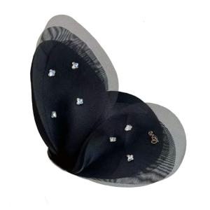 Elegant Mesh Bows Hair Clip For Women Summer Sheer Hair Accessory With Practical Barrettes For Daily Styling