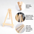 Natural Wood Mini Easel Frame Multifunctional Wooden Display Mini Tripod Easel Stand Art Supplies. 
