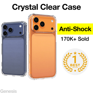 Genesis iPhone 18 Pro Max Case 18 Pro 17 Pro Max 17 Pro 17 16 Pro Max 16 Pro 16 15 14 Clear Thin Phone Casing Cover