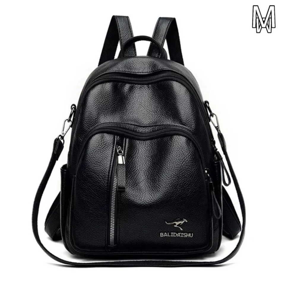 TAS RANSEL WANITA KULIT PU LEATHER BACKPACK NEW ARRIVAL 2024