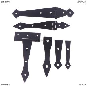 [COD] ZNPNXN บานพับประตูตู้เฟอร์นิเจอร์2ชิ้นบานพับเหล็กสีดำพับได้สำหรับประตูตู้อุปกรณ์ฮาร์ดแวร์ที่ทนทานสำหรับใช้ในบ้าน