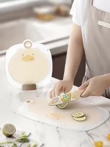 Cute Cartoon Cutting Board Kitchen Food Grade Chopping Board Non-Slip Baby Side Food Supplement Cutting Board-152c4c8b