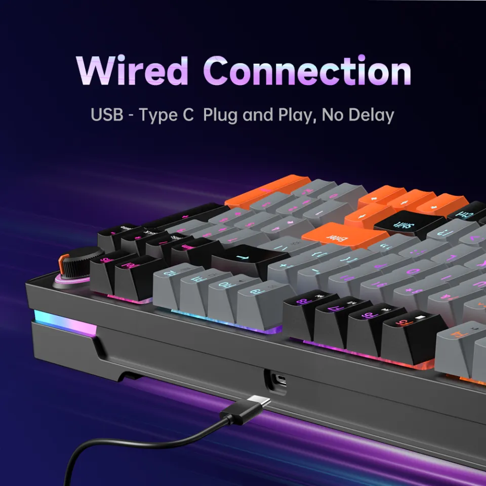 ZIFRIEND AG98 98 Keys Mechanical Keyboard Wired RGB