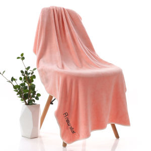 OnlineStore ผ้าเช็ดตัว ผ้าขนหนู ผ้าเช็ดผม คอตตอน100% ผ้าขนเป็ดหนานุ่ม ขนาด70*140ซม