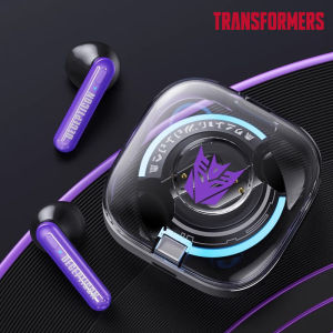 Transformers TF-T03 True Wireless Bluetooth Headset Semi-in-ear Sports Music Noise Cancellation Headset Low Latency Gaming Headset for Apple Android Phone