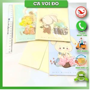 Thiệp cảm ơn hoa khô phong cách vintage / thiệp hand made / thiệp hoa khô