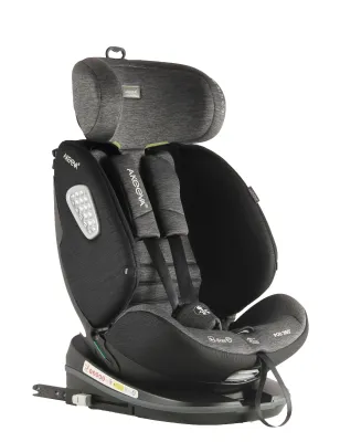 Akeeva 360 Rotate Isofix Carseat w/latch and Cocoon Protection (POD 360) w/ICC
