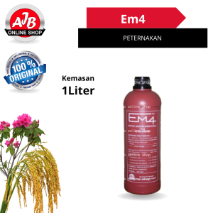 EM4 MIKRO ORGANISME PERTANIAN PETERNAKAN PERIKANAN PENGOLAHAN LIMBAH 1LITER