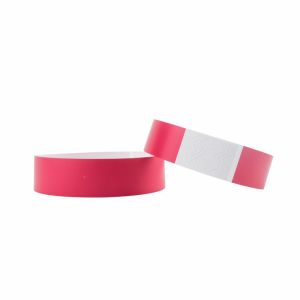 100pcs Waterproof Disposable Bracelet colorful Paper band Wristband Tyvek Paper Wrist Bands Party Concert Wristbands