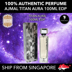 🥇 100% Authentic Men Perfume | Titan Aura 100ml EDP by Ajmal | Free Shipping 🥇